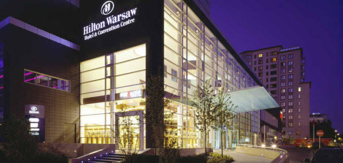 stoły pokerowe w Hotelu Hilton przy Grzybowskiej